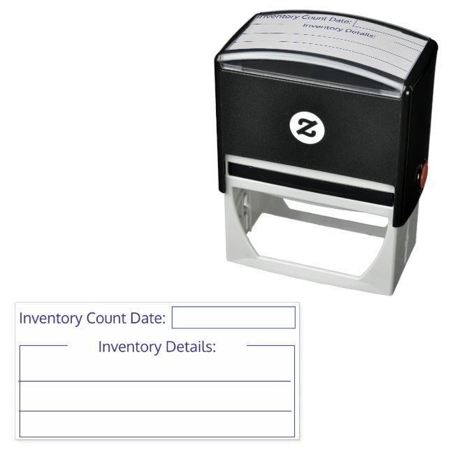Inventory Count Stamp (In Situ)