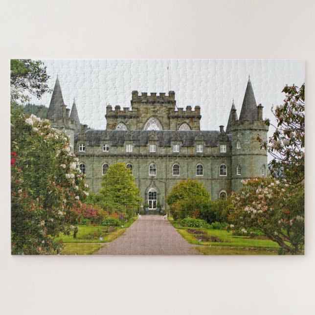 Inveraray Castle, Scotland, United Kingdom Jigsaw Puzzle (Horizontal)