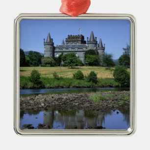 Inverary Castle, Strathclyde, Scotland Metal Tree Decoration
