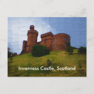 Inverness Castle, Scotland Postcard