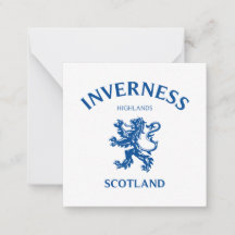 INVERNESS Scotland Card