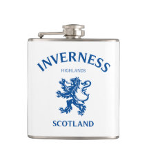 INVERNESS Scotland Hip Flask