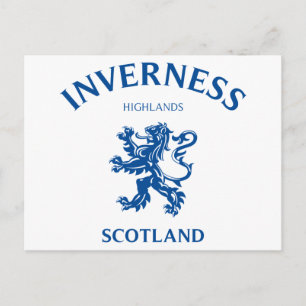 INVERNESS Scotland Postcard