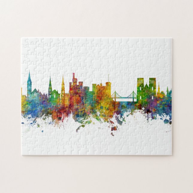 Inverness Scotland Skyline Jigsaw Puzzle (Horizontal)