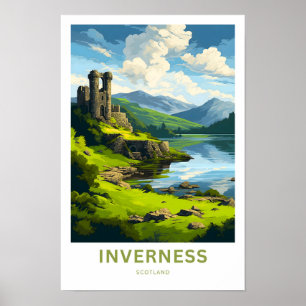Inverness Scotland Travel Print