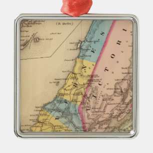 Inverness, Victoria counties, NS Metal Tree Decoration
