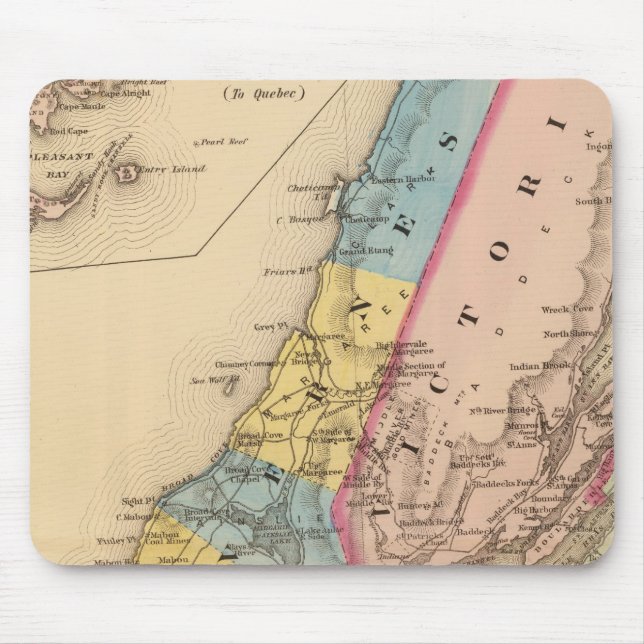 Inverness, Victoria counties, NS Mouse Mat (Front)