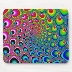 Inverse Spiral Mouse Mat