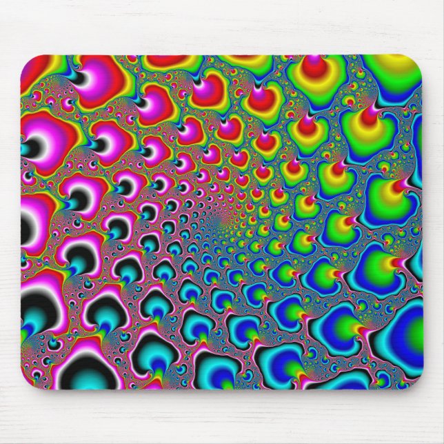 Inverse Spiral Mouse Mat (Front)