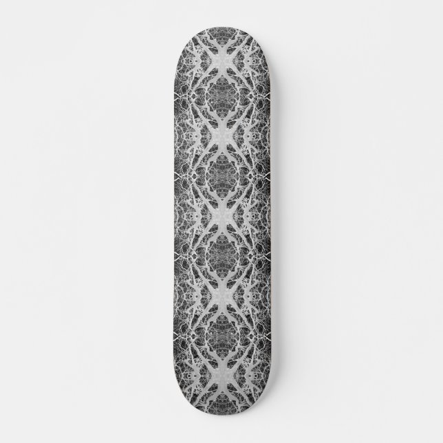 Inverse Treetop Spider's Web Skateboard (Front)