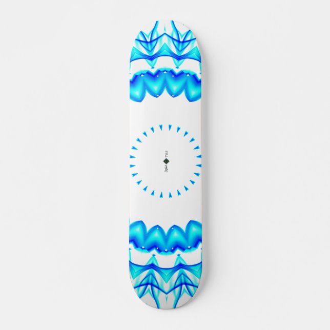 Invert Fireburst Mandala Skateboard (Front)