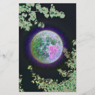 Invert Moon Stationery
