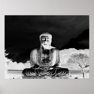 Inverted Buddha Poster
