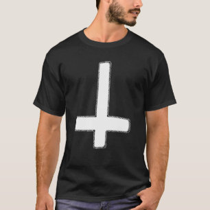 Inverted Cross Occult Dark Art Grunge Goth Gothic  T-Shirt