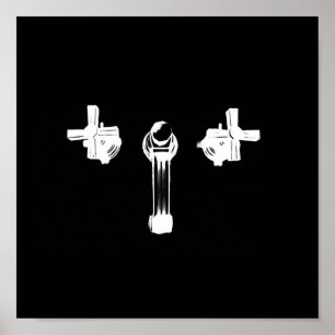 Inverted Faucet Poster