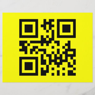 Inverted ☻ Happy Face -- QR Code Flyer
