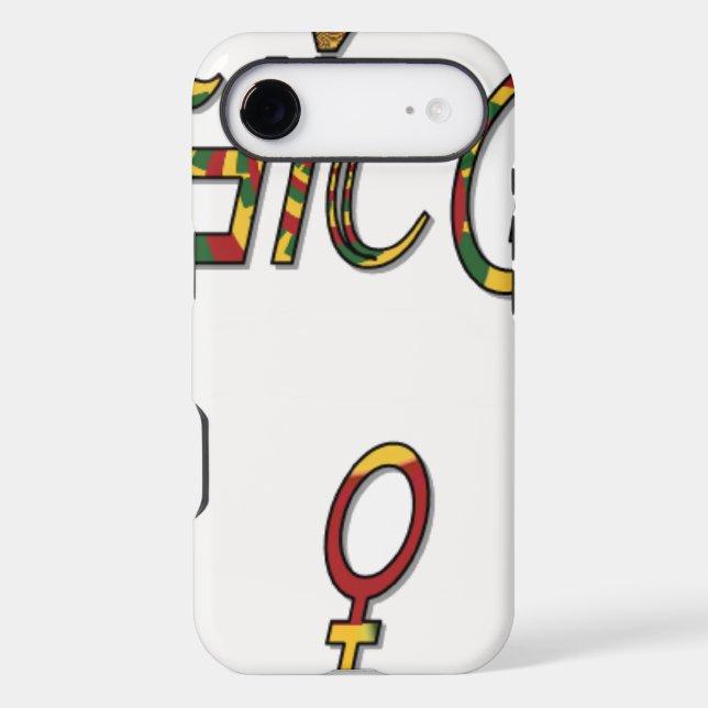 Inverted "OFFICIAL" Female Symbol Art Print (Back)