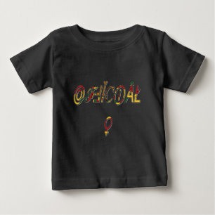 Inverted "OFFICIAL" Female Symbol Art Print Baby T-Shirt
