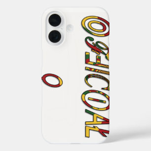 Inverted "OFFICIAL" Female Symbol Art Print iPhone 16 Case
