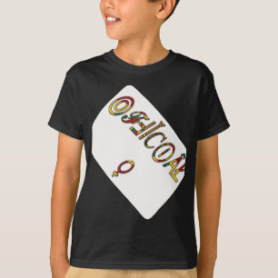 Inverted "OFFICIAL" Female Symbol Art Print T-Shirt