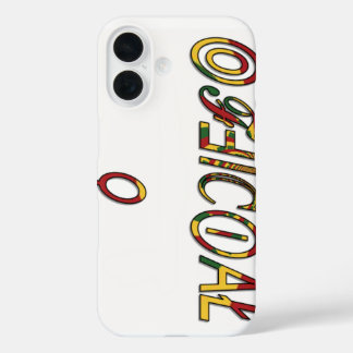 Inverted "OFFICIAL" Female Symbol | Bold Minimalis iPhone 16 Case