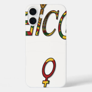 Inverted "OFFICIAL" Female Symbol   Bold Minimalis iPhone 16 Plus Case