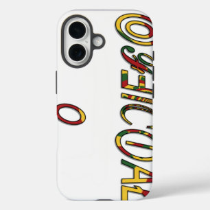 Inverted "OFFICIAL" Female Symbol   Bold Minimalis iPhone 16 Case
