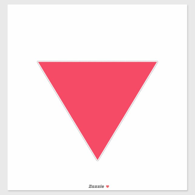 inverted red triangle (Sheet)