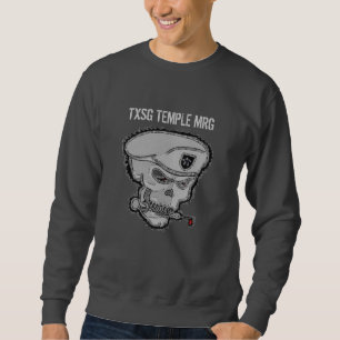 inverted skull TXSG TEMPLE MRG -sweatshirt Sweatshirt