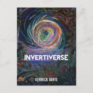 Invertiverse Novel Cover - Postcard
