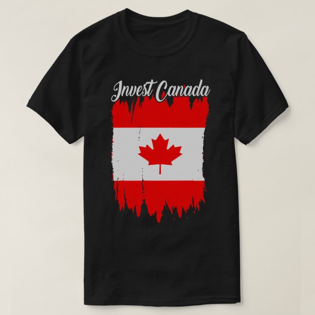 Invest Canada T-Shirt (Design Front)