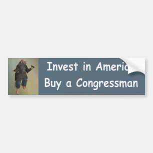invest in america bumper sticker