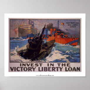 Invest in the Victory Loan Poster