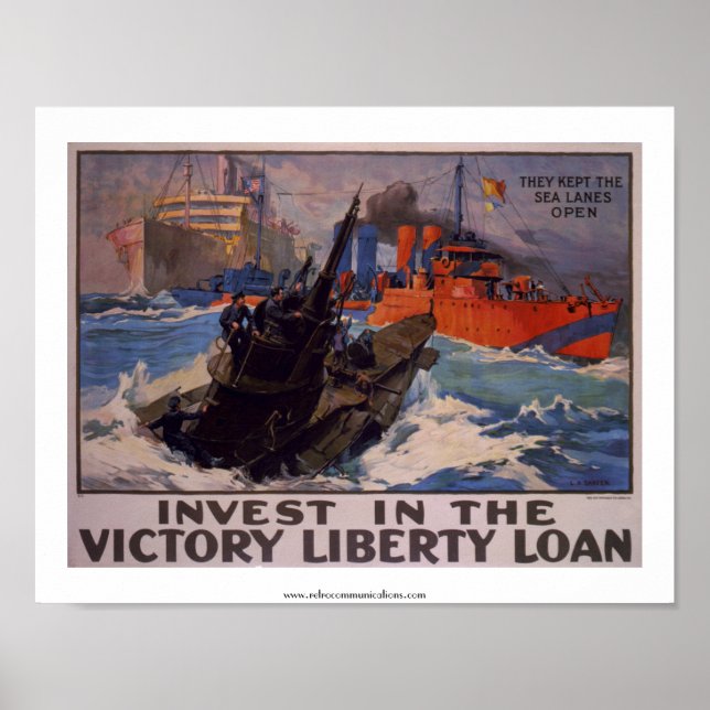 Invest in the Victory Loan Poster (Front)