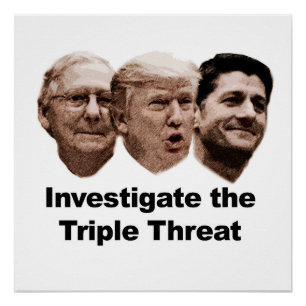 Investigate the Triple Threat Poster