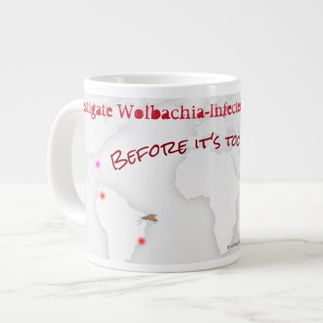Investigate Wolbachia 20 oz. Mug by RoseWrites (Front Left)