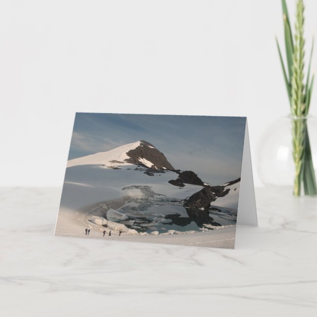 Investigating superglacial Lake Linda Card (Front)