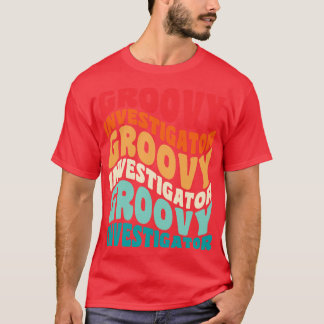 Investigator Vintage Retro 60s 70s 80s Vibes T-Shirt