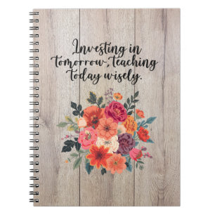 Investing In Tomorrow Teaching Today Educator Notebook
