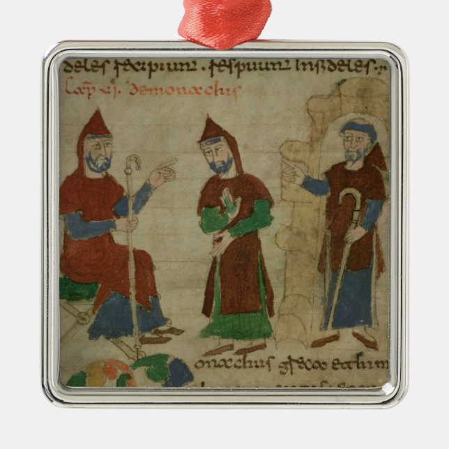 Investiture Benedictine Monk, from 'De Metal Tree Decoration (Front)