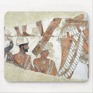 Investiture of the king by the goddess Ishtar Mouse Mat