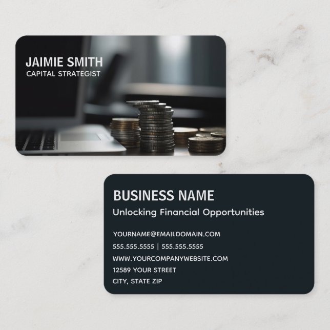 Investment Banker Business Card (Front/Back)