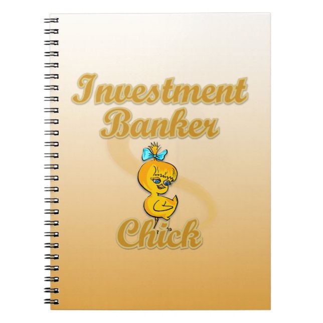 Investment Banker Chick Notebook (Front)