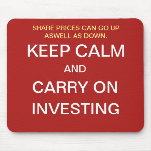 Investment Manager Gift Funny Stock Market Quote Mouse Mat