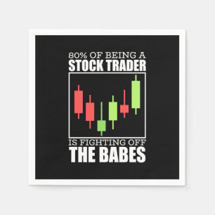 Investor A Stock Trader Is Fighting Napkin