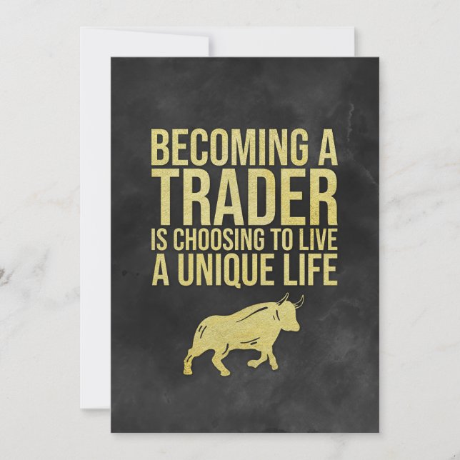 Investor Becoming A Trader Save The Date (Front)