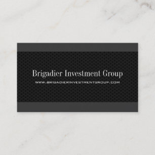 Investor Business Cards