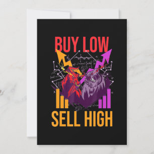 Investor Buy Low Sell High Invitation