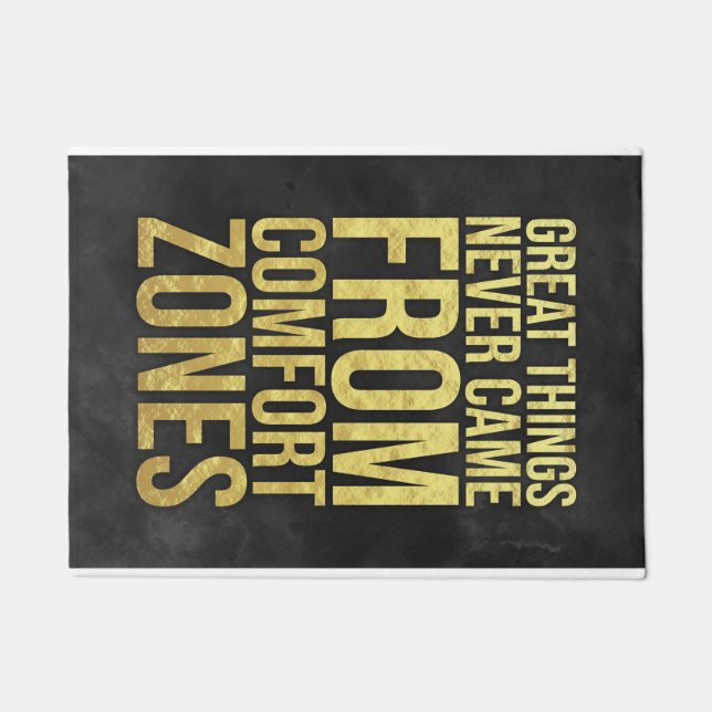 Investor Comfort Zones Doormat (Front)