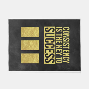 Investor Consistency Is The Key To Success Doormat
